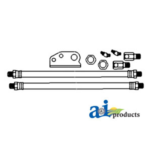 Hose Assembly, Front Axle Lubricating A-1670913M91