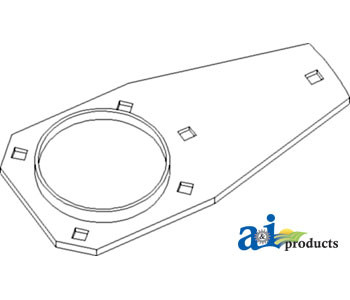 Housing, Flange, Precleaner Chaffer Frame A-H134118