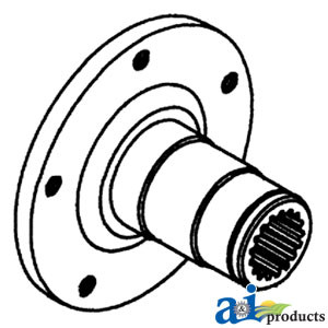 Hub, Auger Drive A-273614M1