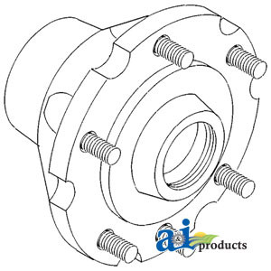 Hub, Wheel (6 Bolt) A-898346M93