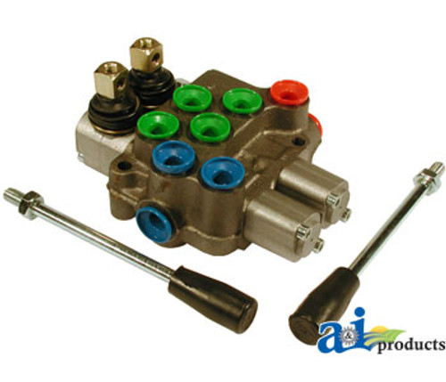 Hydraulic Control Valve BSP, 2 spool A-VFG1003