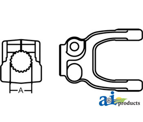 Implement Clamp Yoke A-D558727