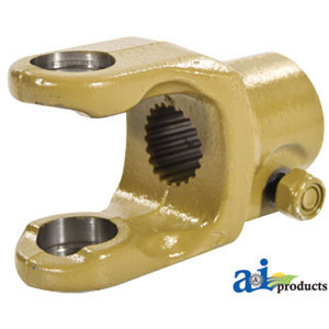 Implement Yoke, Splined 1 3/8" - 21 Spline w/ Clamp Bolt A-W320684