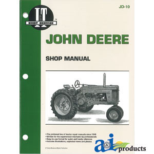 John Deere Shop Manual A-SMJD10