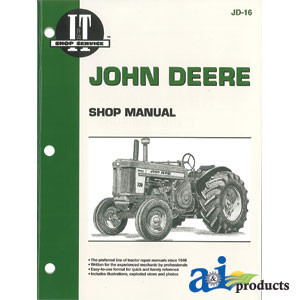 John Deere Shop Manual A-SMJD16
