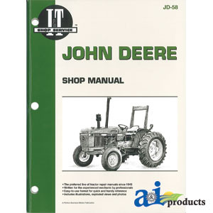 John Deere Shop Manual A-SMJD58