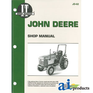 John Deere Shop Manual A-SMJD62