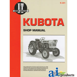 KUBOTA Shop Manual A-SMK201