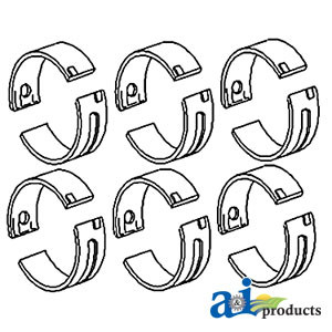 Main Bearing, Std. A-RE529319