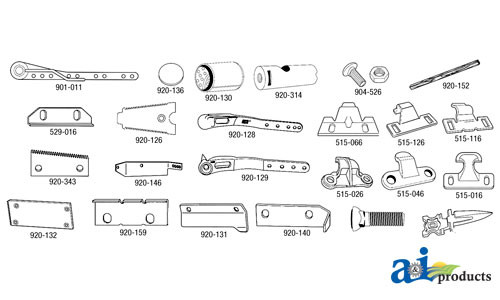 New Holland 469 Haybine Parts Diagram