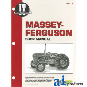 Massey-Ferguson Shop Manual A-SMMF14