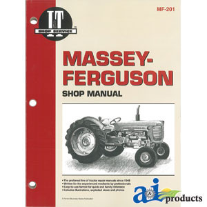 Massey-Ferguson Shop Manual A-SMMF201