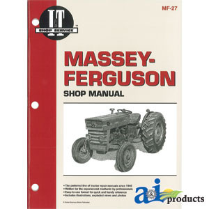 Massey-Ferguson Shop Manual A-SMMF27