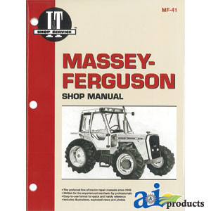 Massey-Ferguson Shop Manual A-SMMF41