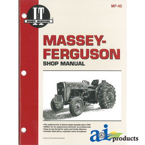 Massey-Ferguson Shop Manual A-SMMF42