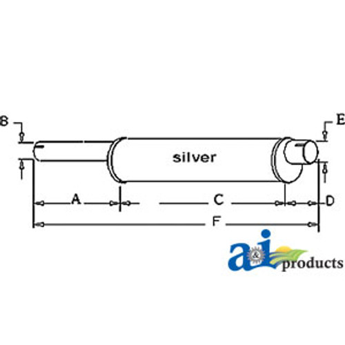Muffler A-10A14337