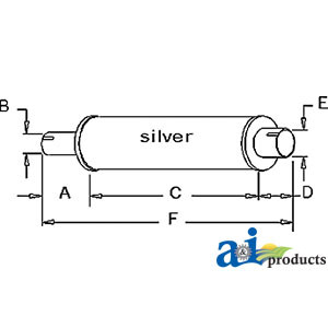 Muffler A-10A8693