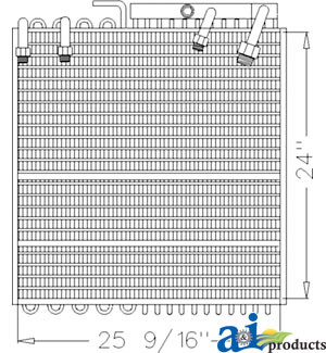 Oil Cooler/Condenser A-RE66573