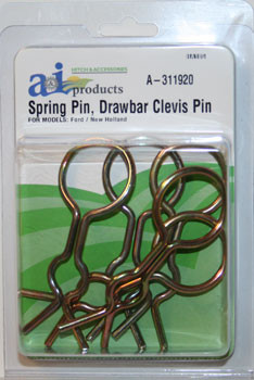 Pin, Drawbar Clevis Spring, 5 pack A-311920