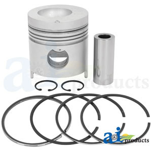 Piston with Rings (Std) A-RK157