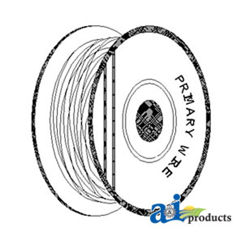 Primary Wire, 100', 18 Ga. (WHT) A-26A418