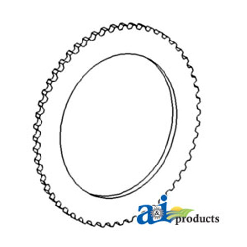 PTO Clutch Plate, External Splines A-C8AP7B442A