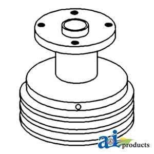 Pulley, Water Pump A-168766A