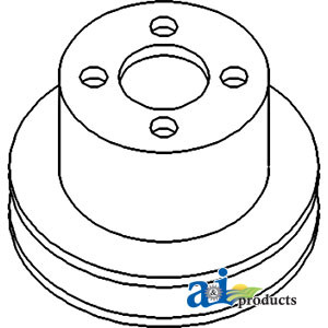 Pulley, Water Pump A-1750300M1