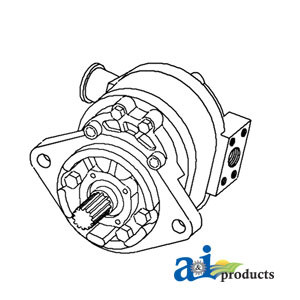 Pump, Hydraulic (22 gpm) A-D8NN600DA