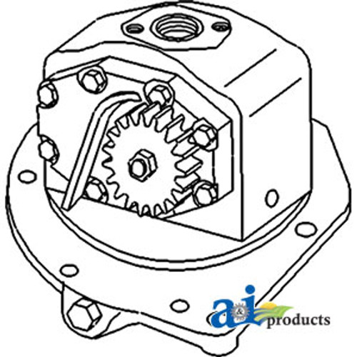 Pump, Hydraulic (Mounts in Transmission Housing) A-D0NN600G