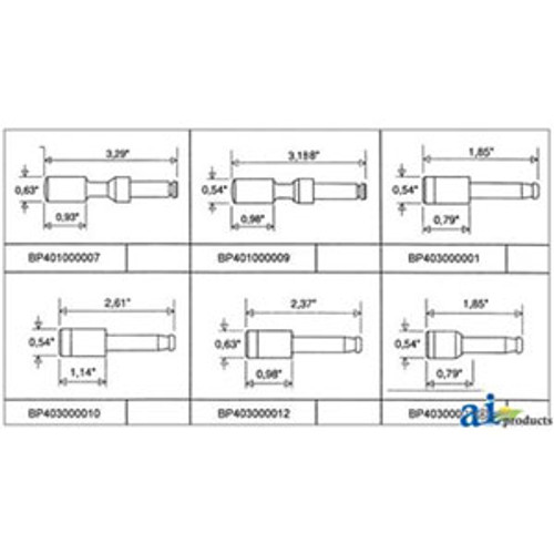 Push Pin Kit A-BP403000010