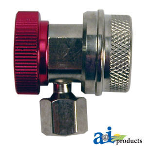 R-134a High Side Coupler w/ Manual Shut-Off A-CP6074