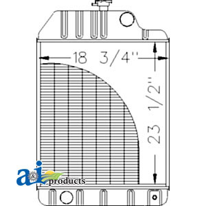 Radiator A-1680734M91