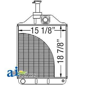 Radiator A-1876606M4