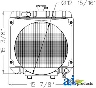 Radiator A-66301-58710