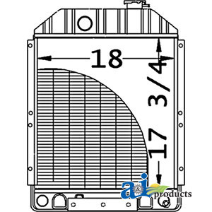 Radiator A-MG9828737