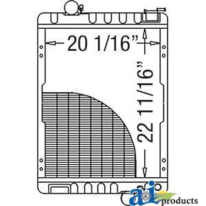 Radiator A-RE165030