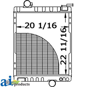 Radiator A-RE67333