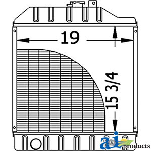 Radiator A-RE70673