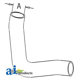 Radiator Hose, Bottom A-519437M1