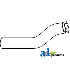 Radiator Hose, Lower (Front) A-32430-18050