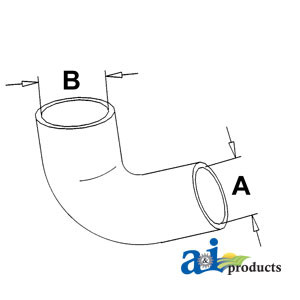 Radiator Hose, Lower A-131421C1