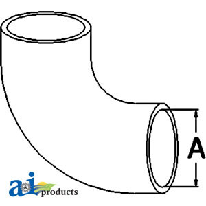 Radiator Hose, Lower A-158624A