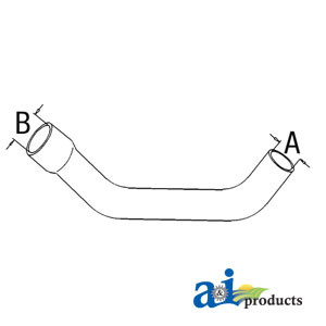 Radiator Hose, Lower A-401426R1