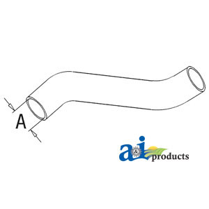Radiator Hose, Lower A-503595M1