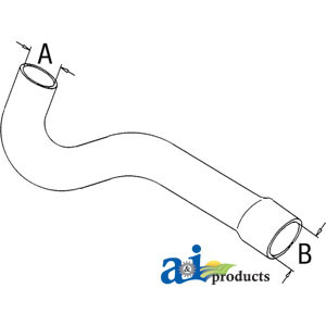 Radiator Hose, Lower A-84497C2