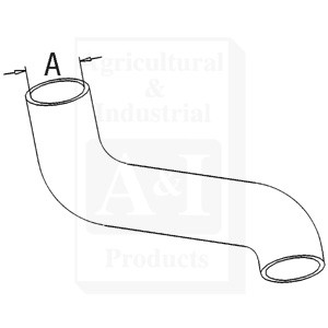 Radiator Hose, Top A-194736M1