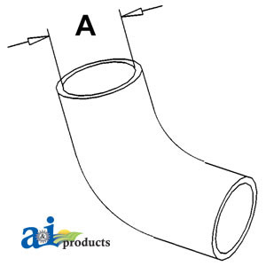 Radiator Hose, Top A-3039214M1