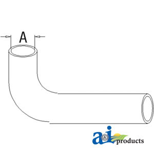 Radiator Hose, Top A-3582179M2