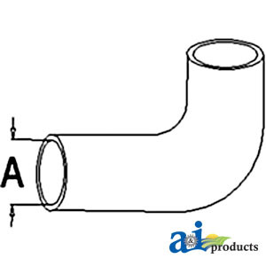 Radiator Hose, Upper A-100023A
